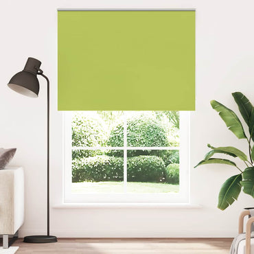 vidaXL Verdunkelungsrollo Grün 150x210cm Stoffbreite 146,6cm Polyester