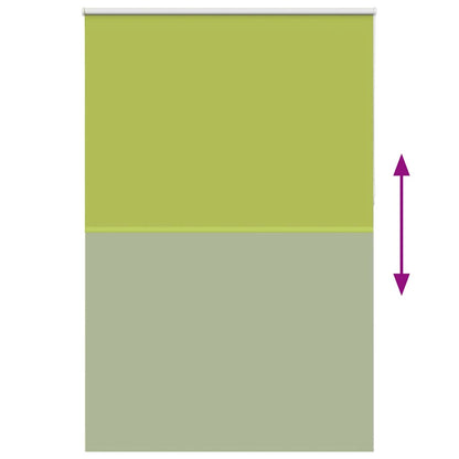 vidaXL Store occultant vert 165x210 cm Largeur du tissu 161,6 cm Polyester