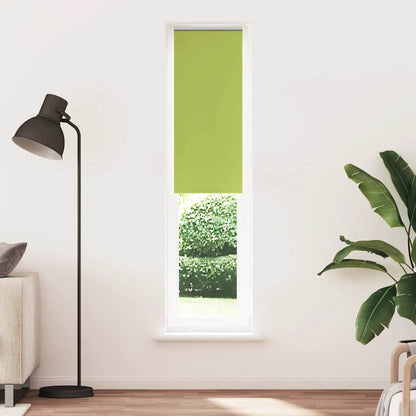 vidaXL Verdunkelungsrollo Grün 50x230 cm Stoffbreite 45,7 cm Polyester