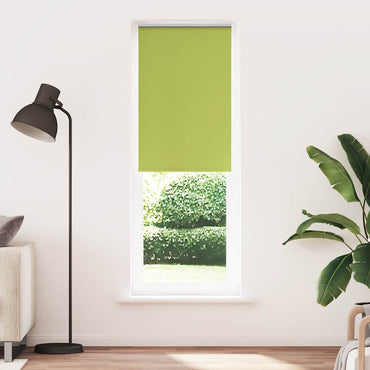 vidaXL Verdunkelungsrollo Grün 75x230 cm Stoffbreite 70,7 cm Polyester