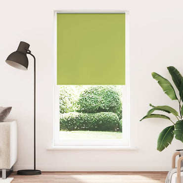 vidaXL Verdunkelungsrollo Grün 115x230cm Stoffbreite 110,7cm Polyester