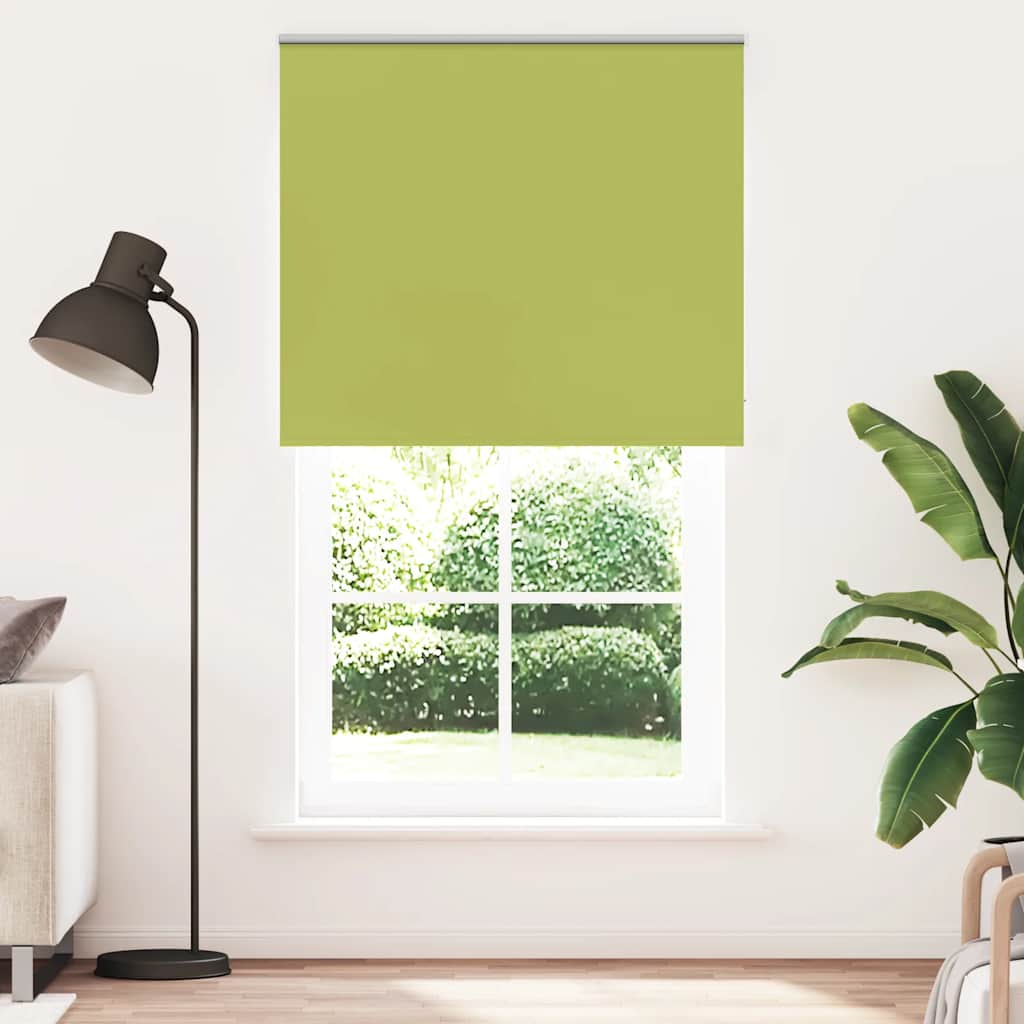 vidaXL Store occultant vert 140x230 cm Largeur du tissu 136,6 cm Polyester