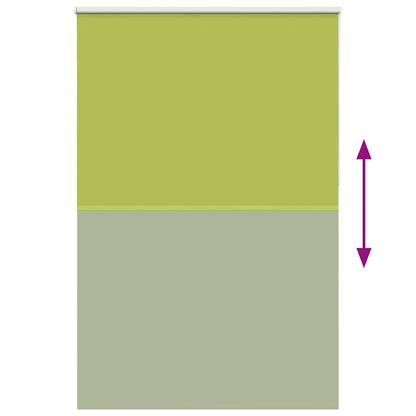 vidaXL Store occultant vert 165x230 cm Largeur du tissu 161,6 cm Polyester