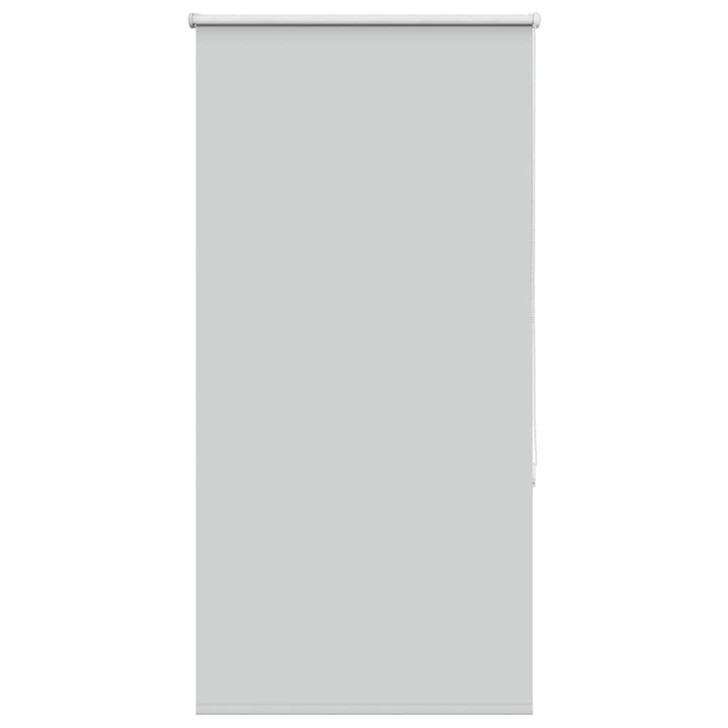 vidaXL Verdunkelungsrollo Hellgrau 90x130 cm Stoffbreite 85,7 cm