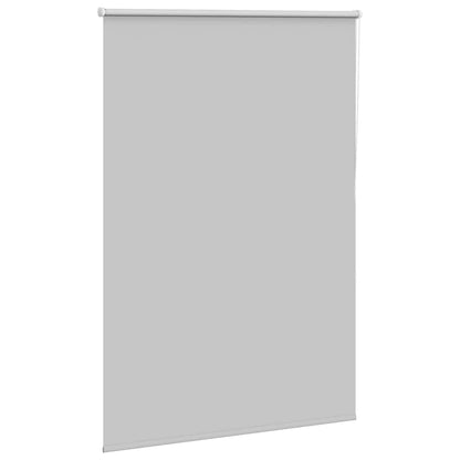 vidaXL Verdunkelungsrollo Hellgrau 95x130 cm Stoffbreite 90,7 cm