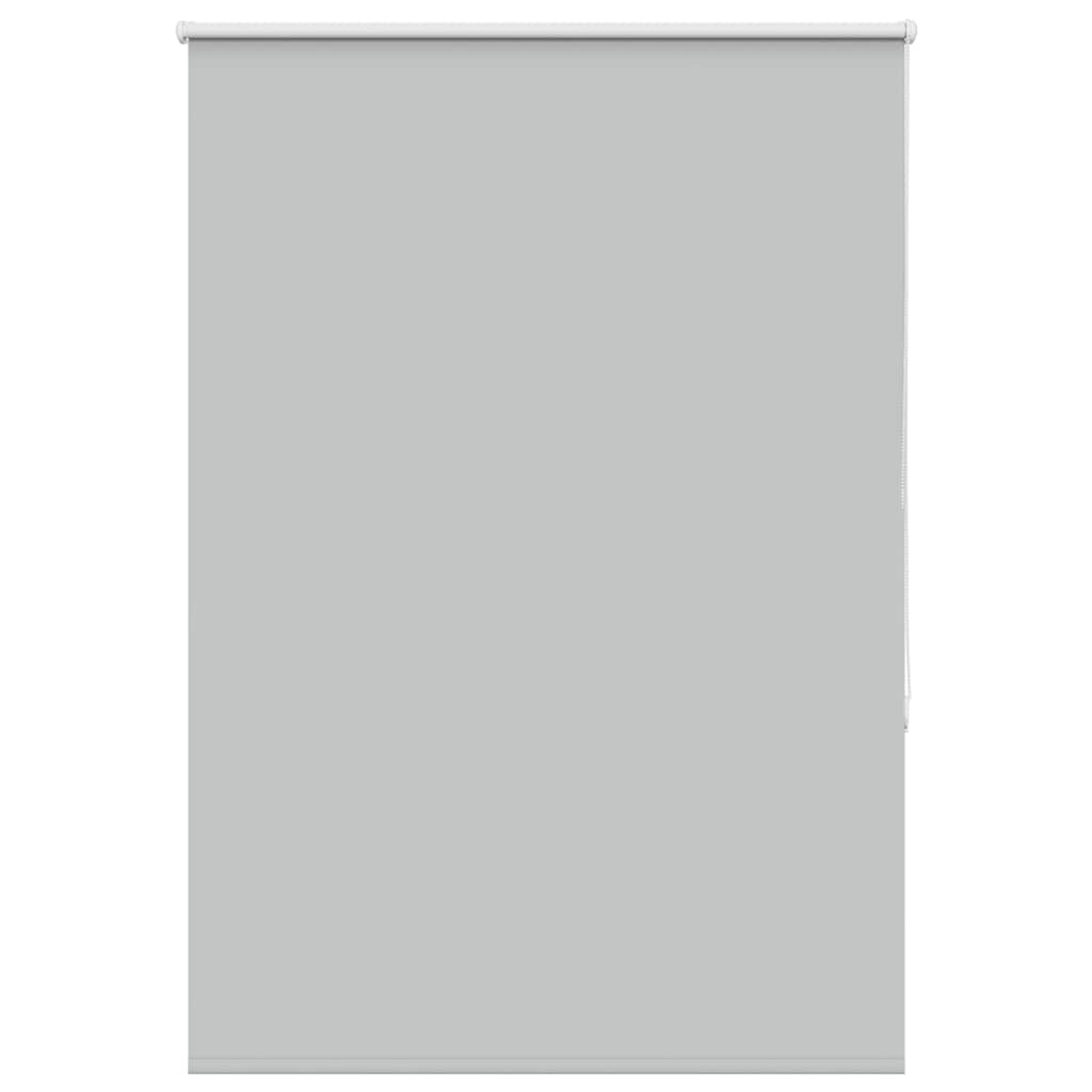 vidaXL Verdunkelungsrollo Hellgrau 110x130cm Stoffbreite 105,7cm