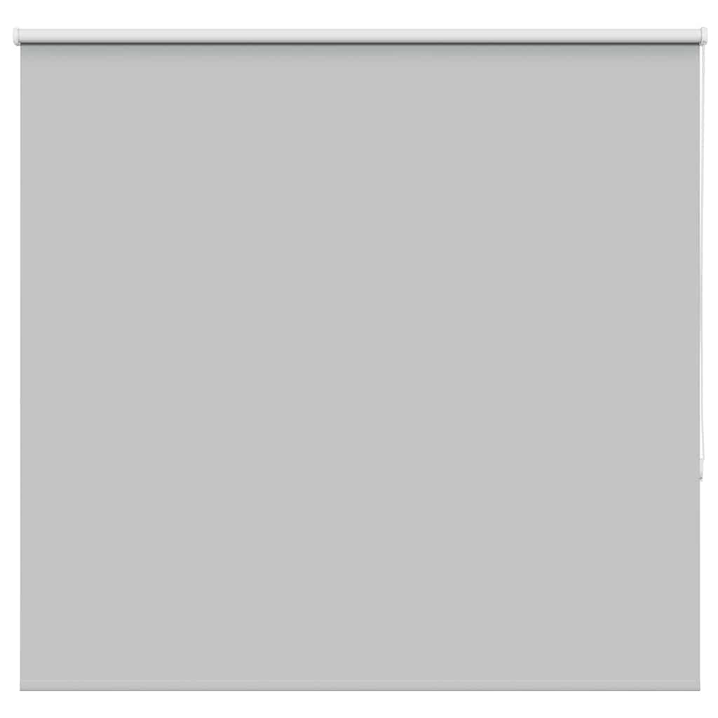 vidaXL Verdunkelungsrollo Hellgrau 145x130cm Stoffbreite 141,6cm