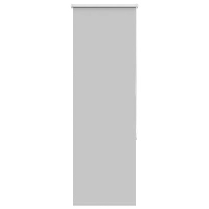 vidaXL Verdunkelungsrollo Hellgrau 45x150 cm Stoffbreite 40,7 cm