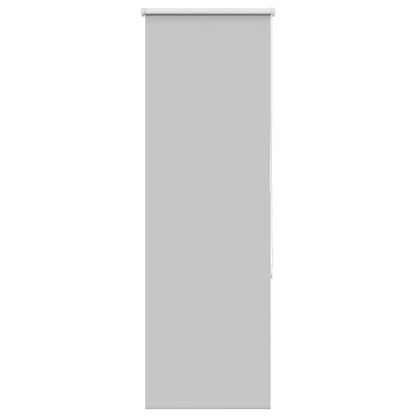 vidaXL Verdunkelungsrollo Hellgrau 50x150 cm Stoffbreite 45,7 cm