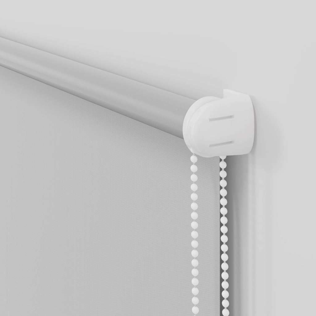 Verdunkelungsrollo Hellgrau 110x150cm Stoffbreite 105,7cm