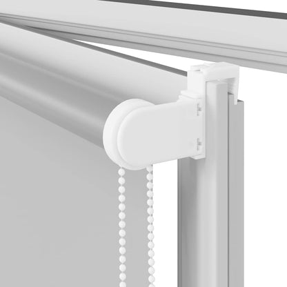 vidaXL Verdunkelungsrollo Hellgrau 120x150cm Stoffbreite 116,6cm