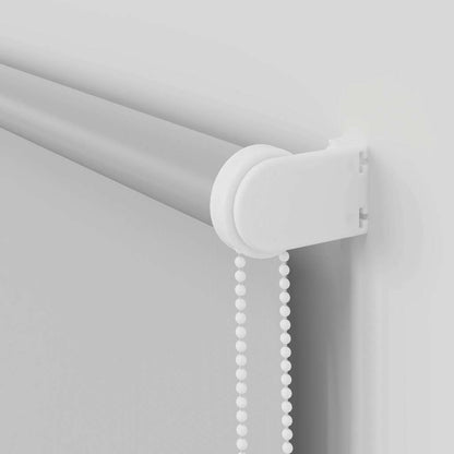 vidaXL Verdunkelungsrollo Hellgrau 125x150cm Stoffbreite 121,6cm