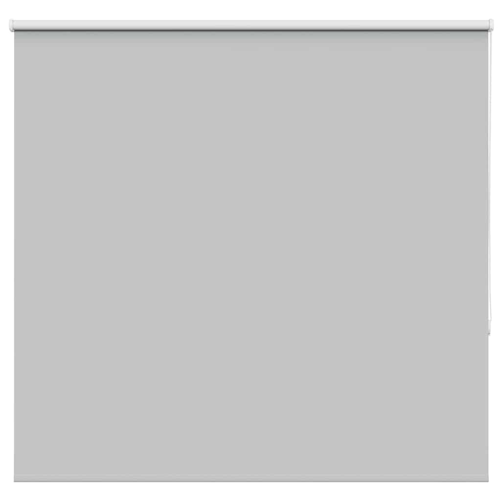 vidaXL Verdunkelungsrollo Hellgrau 145x150cm Stoffbreite 141,6cm
