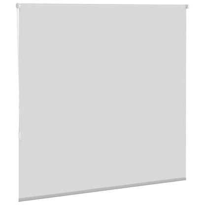 vidaXL Verdunkelungsrollo Hellgrau 145x150cm Stoffbreite 141,6cm