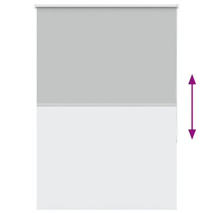 vidaXL Verdunkelungsrollo Hellgrau 110x175cm Stoffbreite 105,7cm