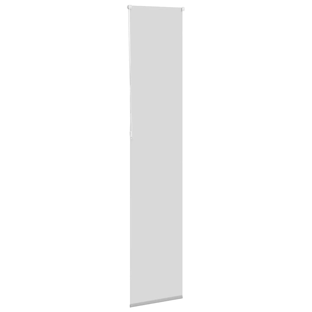 vidaXL Verdunkelungsrollo Hellgrau 40x210 cm Stoffbreite 35,7 cm