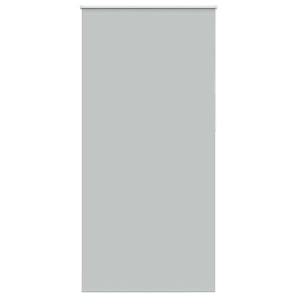 vidaXL Verdunkelungsrollo Hellgrau 95x210 cm Stoffbreite 90,7 cm
