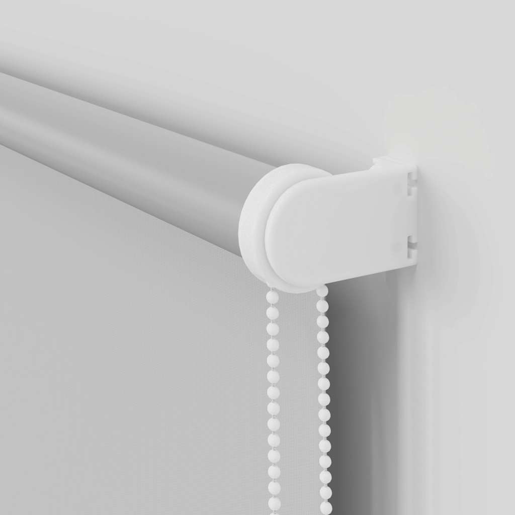 vidaXL Verdunkelungsrollo Hellgrau 140x210cm Stoffbreite 136,6cm