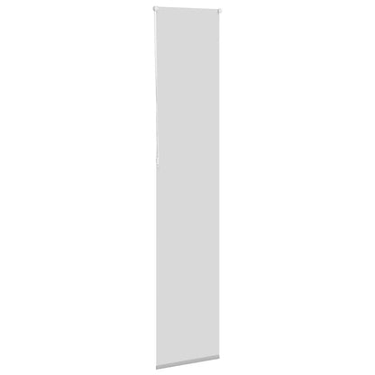 vidaXL Verdunkelungsrollo Hellgrau 40x230 cm Stoffbreite 35,7 cm