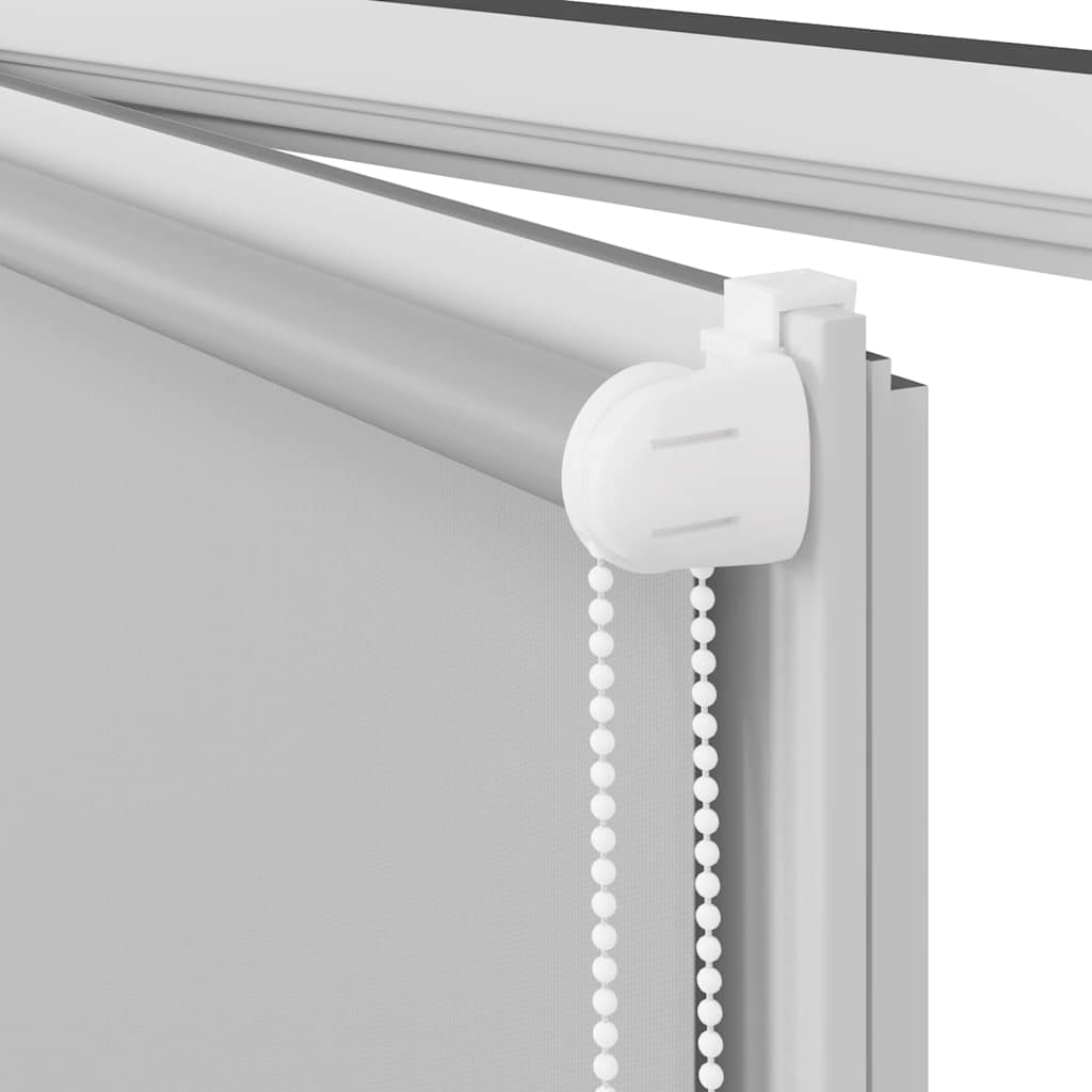 vidaXL Verdunkelungsrollo Hellgrau 50x230 cm Stoffbreite 45,7 cm