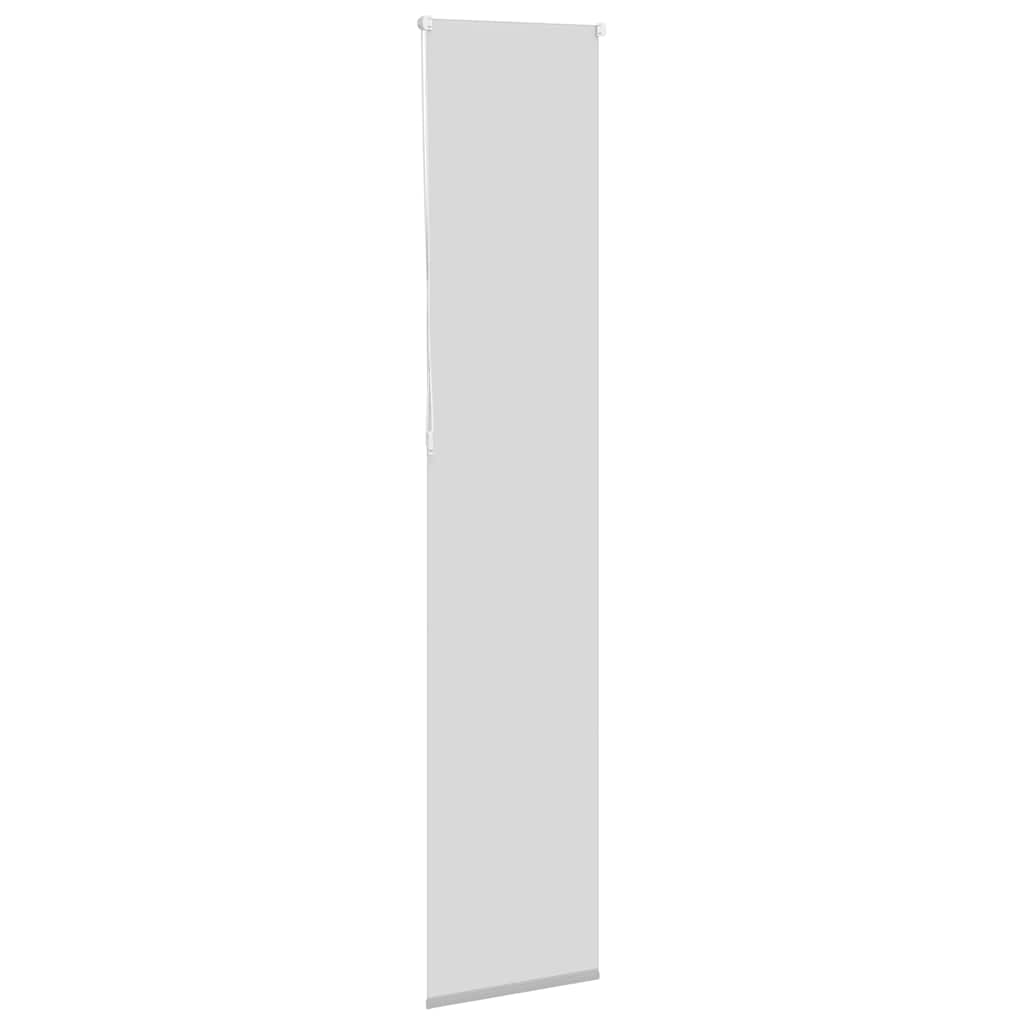 vidaXL Verdunkelungsrollo Hellgrau 50x230 cm Stoffbreite 45,7 cm