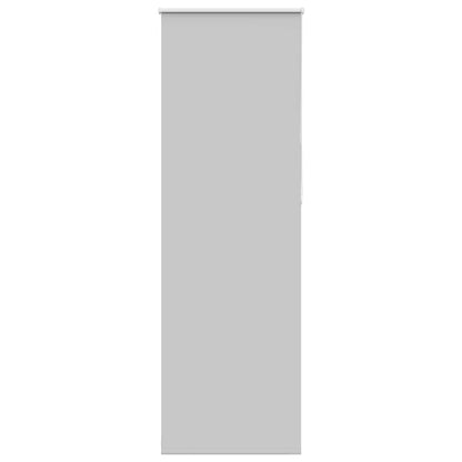 vidaXL Verdunkelungsrollo Hellgrau 70x230 cm Stoffbreite 65,7 cm