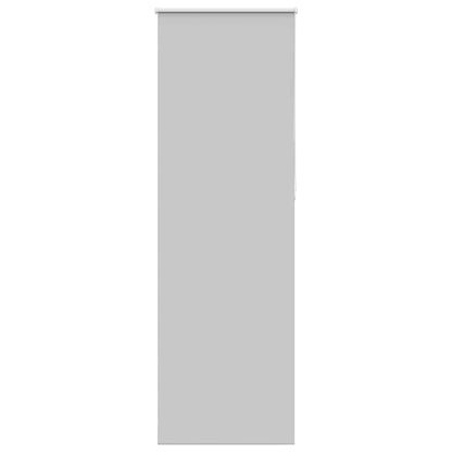 vidaXL Verdunkelungsrollo Hellgrau 75x230 cm Stoffbreite 70,7 cm