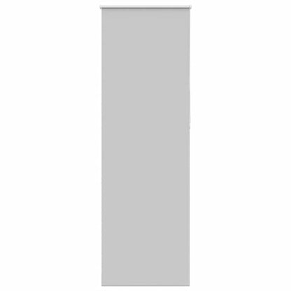 vidaXL Verdunkelungsrollo Hellgrau 85x230 cm Stoffbreite 80,7 cm