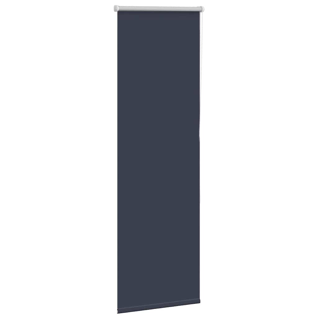 vidaXL Verdunkelungsrollo Marineblau 40x130cm Stoffbreite 35,7 cm