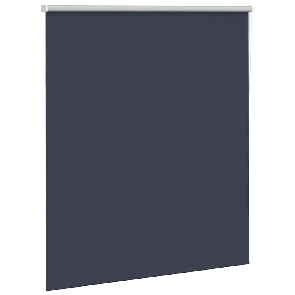 vidaXL Verdunkelungsrollo Marineblau 140x130 cm Stoffbreite 136,6 cm