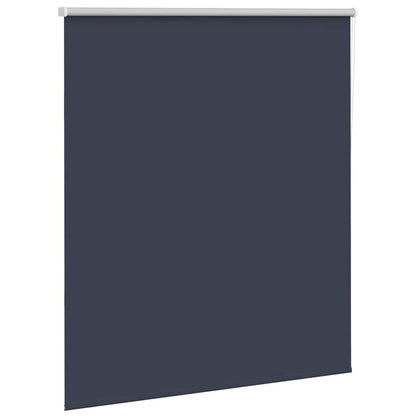 vidaXL Verdunkelungsrollo Marineblau 140x130 cm Stoffbreite 136,6 cm