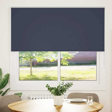vidaXL Verdunkelungsrollo Marineblau 160x130 cm Stoffbreite 156,6 cm
