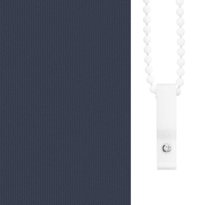 vidaXL Verdunkelungsrollo Marineblau 130x150 cm Stoffbreite 126,6 cm