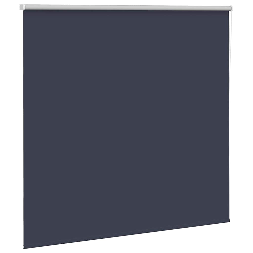 vidaXL Verdunkelungsrollo Marineblau 145x175 cm Stoffbreite 141,6 cm