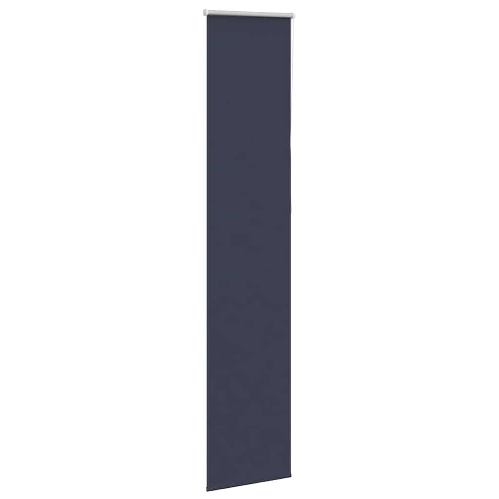 vidaXL Verdunkelungsrollo Marineblau 50x210cm Stoffbreite 45,7 cm