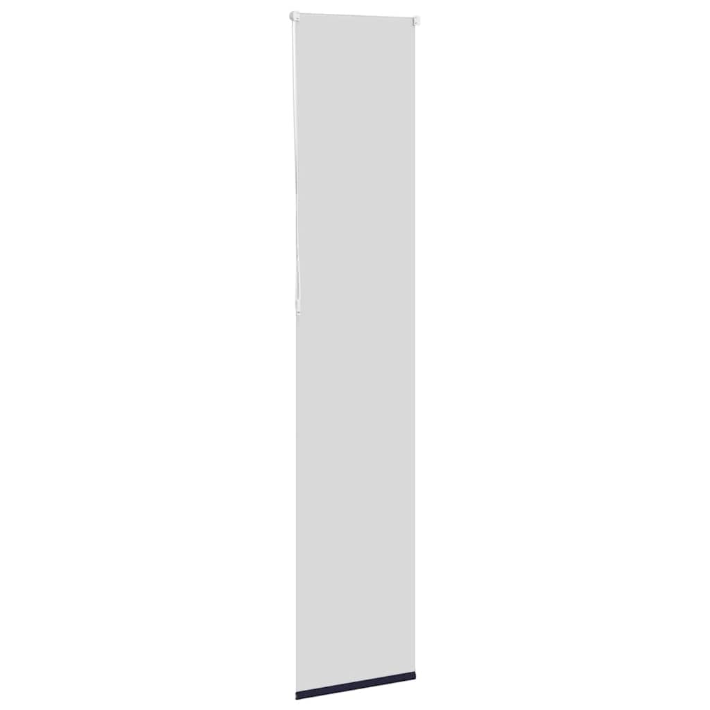 vidaXL Store occultant bleu marine 55x210cm largeur du tissu 50,7 cm