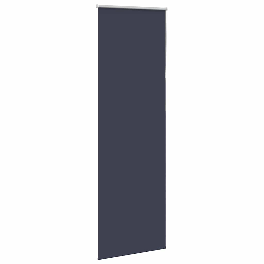 vidaXL Verdunkelungsrollo Marineblau 85x210cm Stoffbreite 80,7 cm