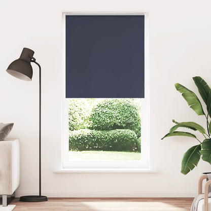 vidaXL Verdunkelungsrollo Marineblau 90x210cm Stoffbreite 85,7 cm