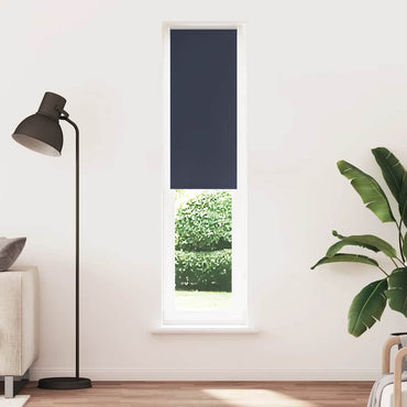 vidaXL Verdunkelungsrollo Marineblau 55x230cm Stoffbreite 50,7 cm