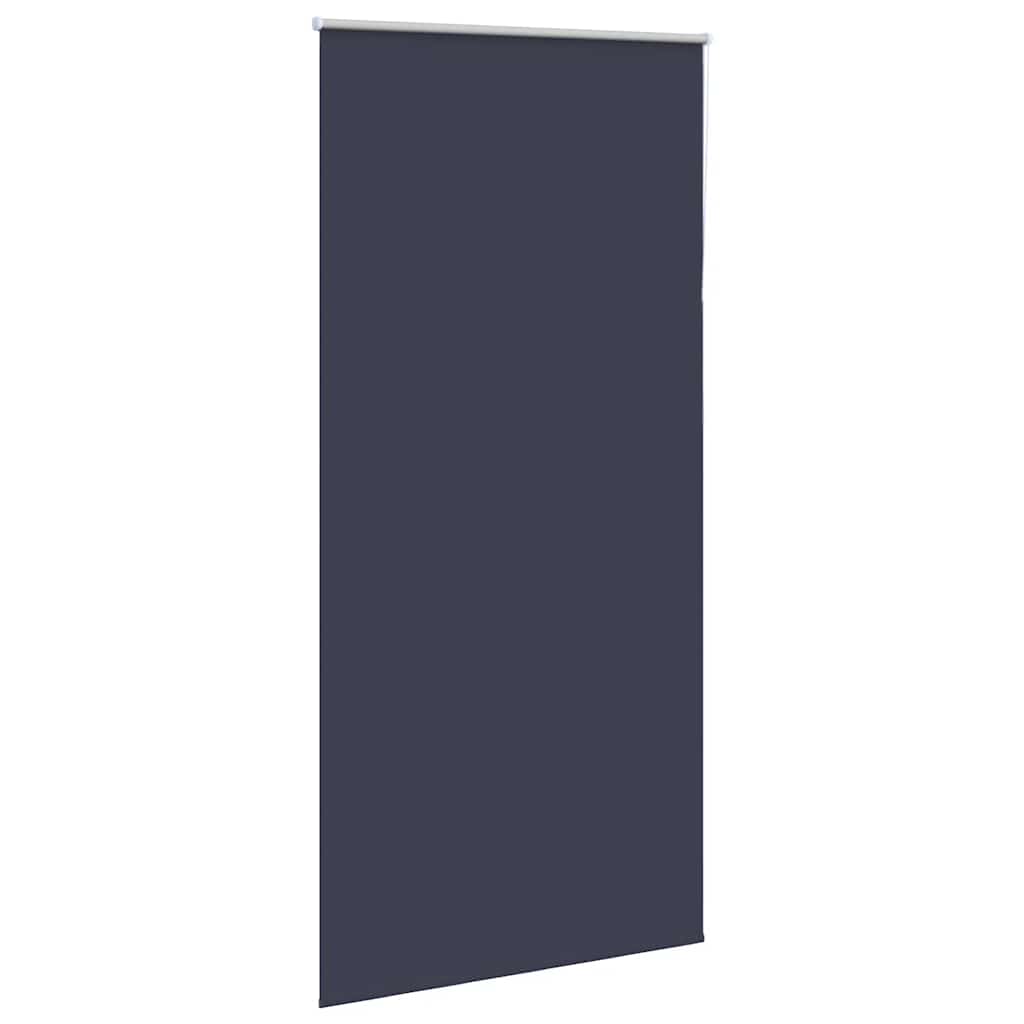 vidaXL Verdunkelungsrollo Marineblau 95x230cm Stoffbreite 90,7 cm