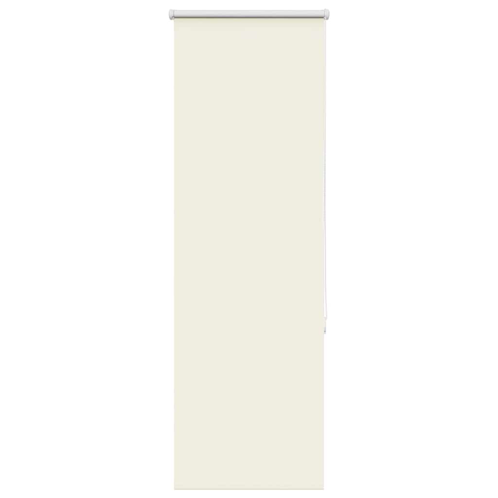 vidaXL Verdunkelungsrollo Cremeweiß 55x130cm Stoffbreite 50,7 cm