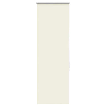 vidaXL Verdunkelungsrollo Cremeweiß 55x130cm Stoffbreite 50,7 cm