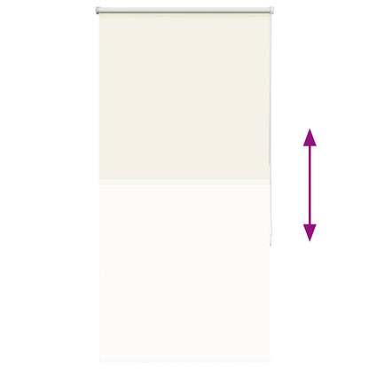 vidaXL Store occultant crème 70x130 cm Largeur du tissu 65,7 cm