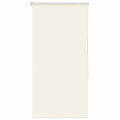 vidaXL Verdunkelungsrollo Cremeweiß 80x130cm Stoffbreite 75,7 cm