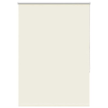 vidaXL Verdunkelungsrollo Cremeweiß 105x130cm Stoffbreite 100,7cm