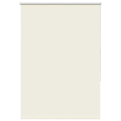 vidaXL Verdunkelungsrollo Cremeweiß 105x130cm Stoffbreite 100,7cm