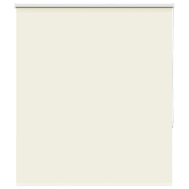 vidaXL Verdunkelungsrollo Cremeweiß 120x130cm Stoffbreite 116,6cm