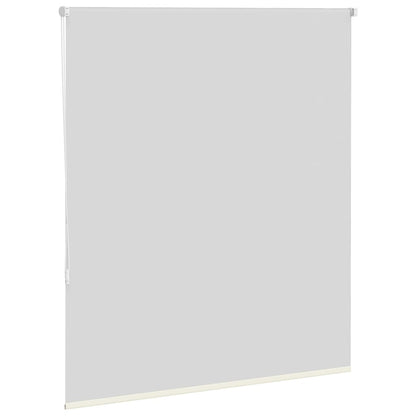 vidaXL Store occultant crème 130x130cm Largeur du tissu 126,6cm
