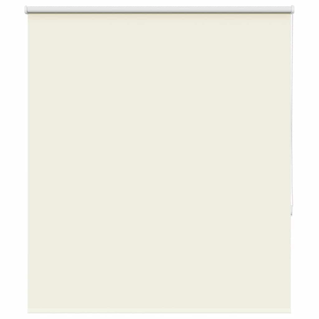 vidaXL Verdunkelungsrollo Cremeweiß 140x130cm Stoffbreite 136,6cm