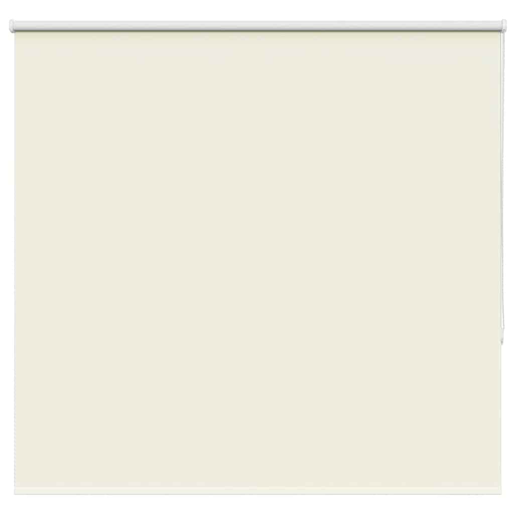vidaXL Verdunkelungsrollo Cremeweiß 145x130cm Stoffbreite 141,6cm